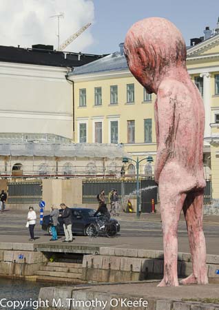 Helsinki Finland Bad Bad Boy statue