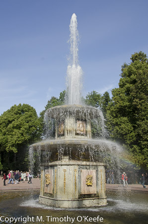 Lower Gardens fountain, Peterhof, St. Petersburg, Russia
