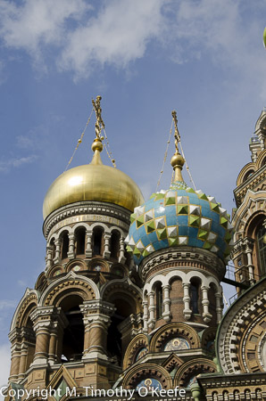 Church on the Spilled Blood St Petersburg Russia
