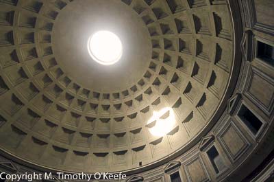 Pantheon is the the best preserved ancient Roman building
