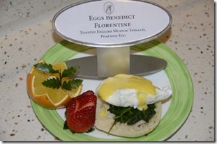 eggs bene florentine