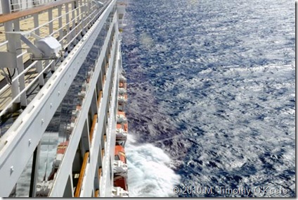 Maasdam underway at sea