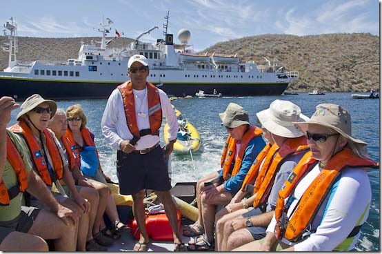 Lindblad Endeavour kayaking Galapagos-1